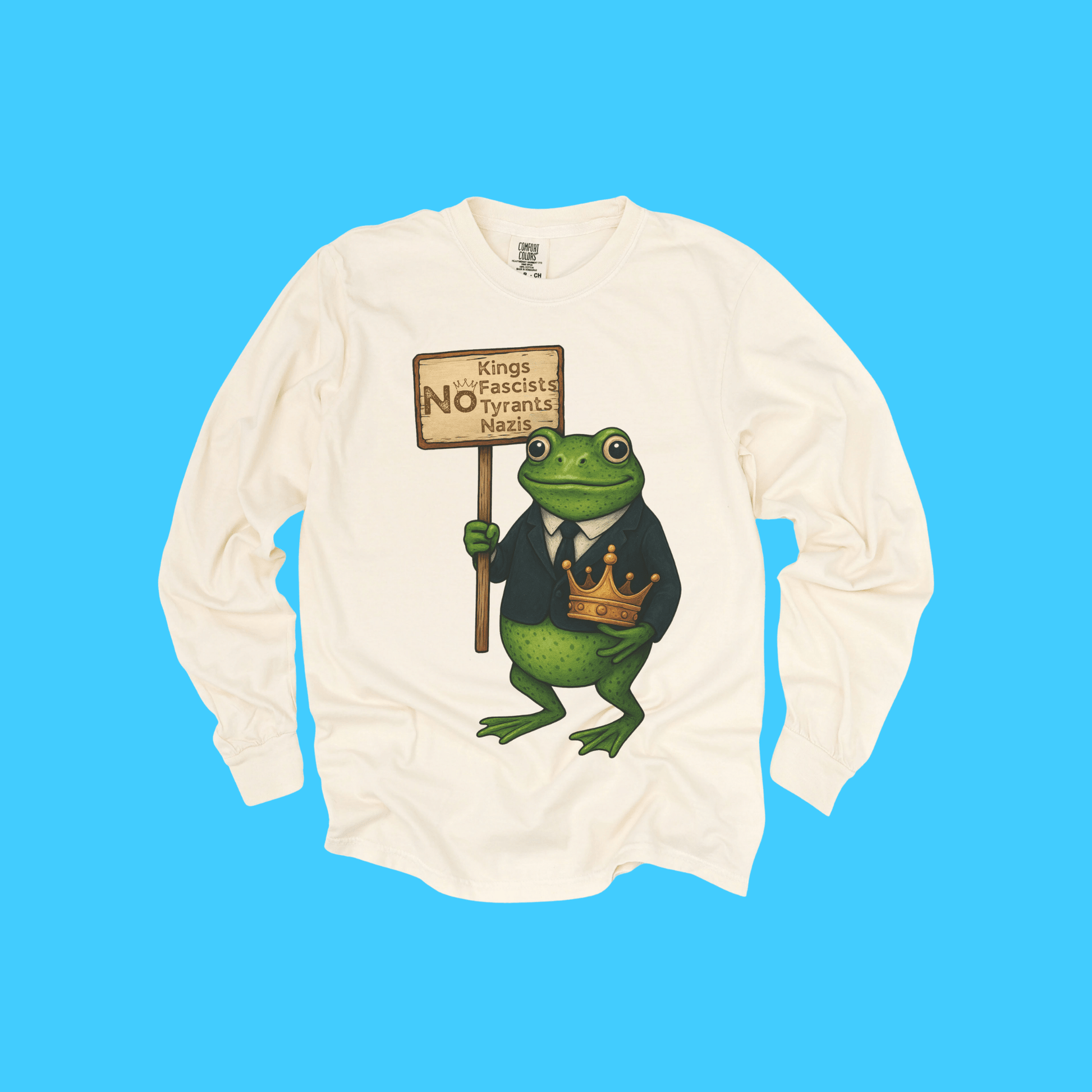 Frog Protest Long Sleeve Tee - Resist Supply
