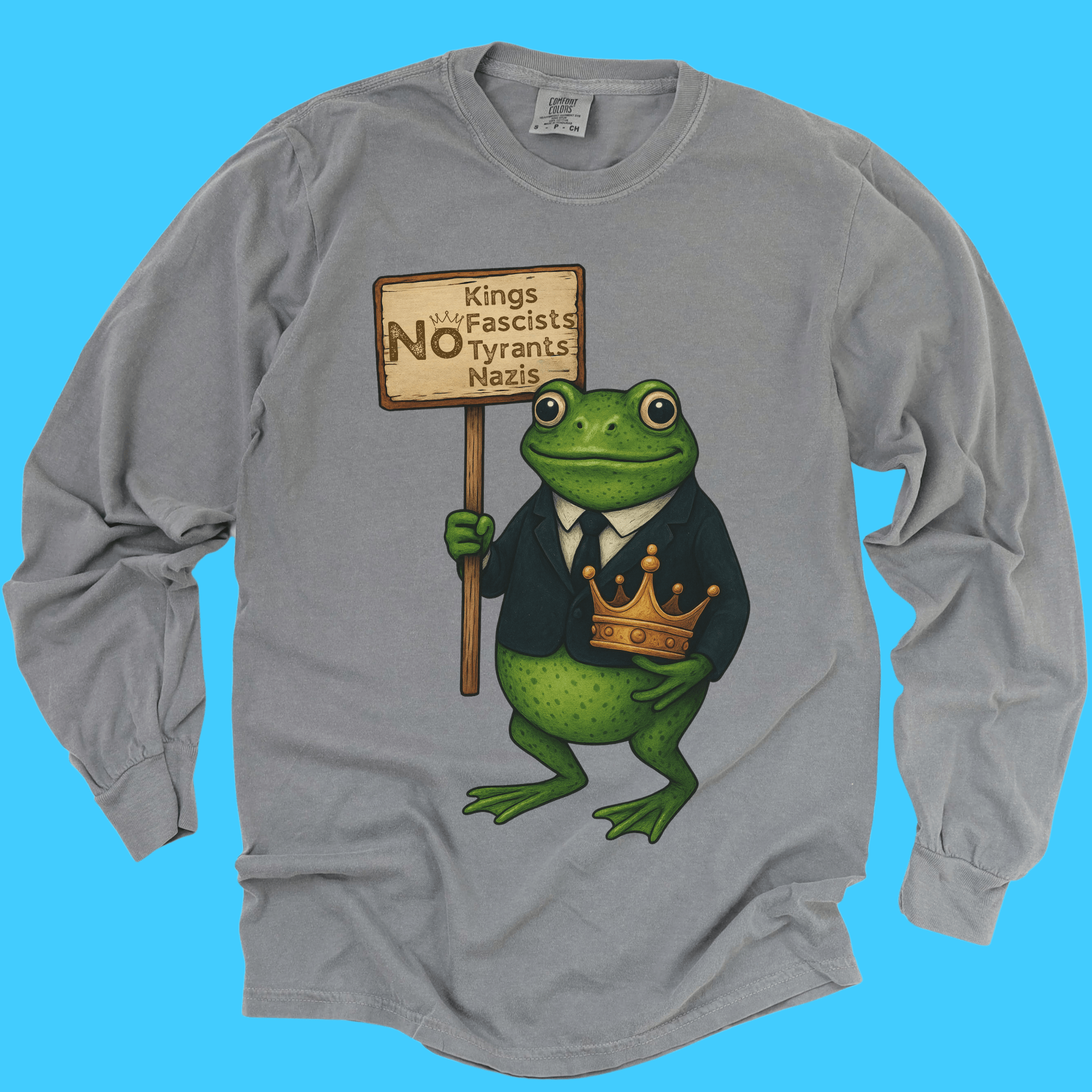 Frog Protest Long Sleeve Tee - Resist Supply