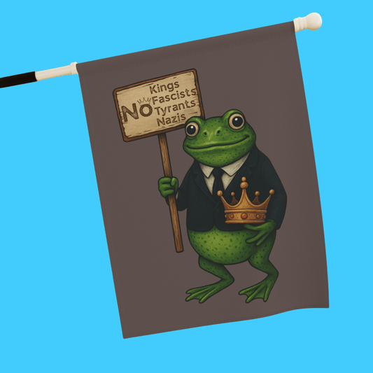 Frog Resistance Garden Flag - Resist Supply