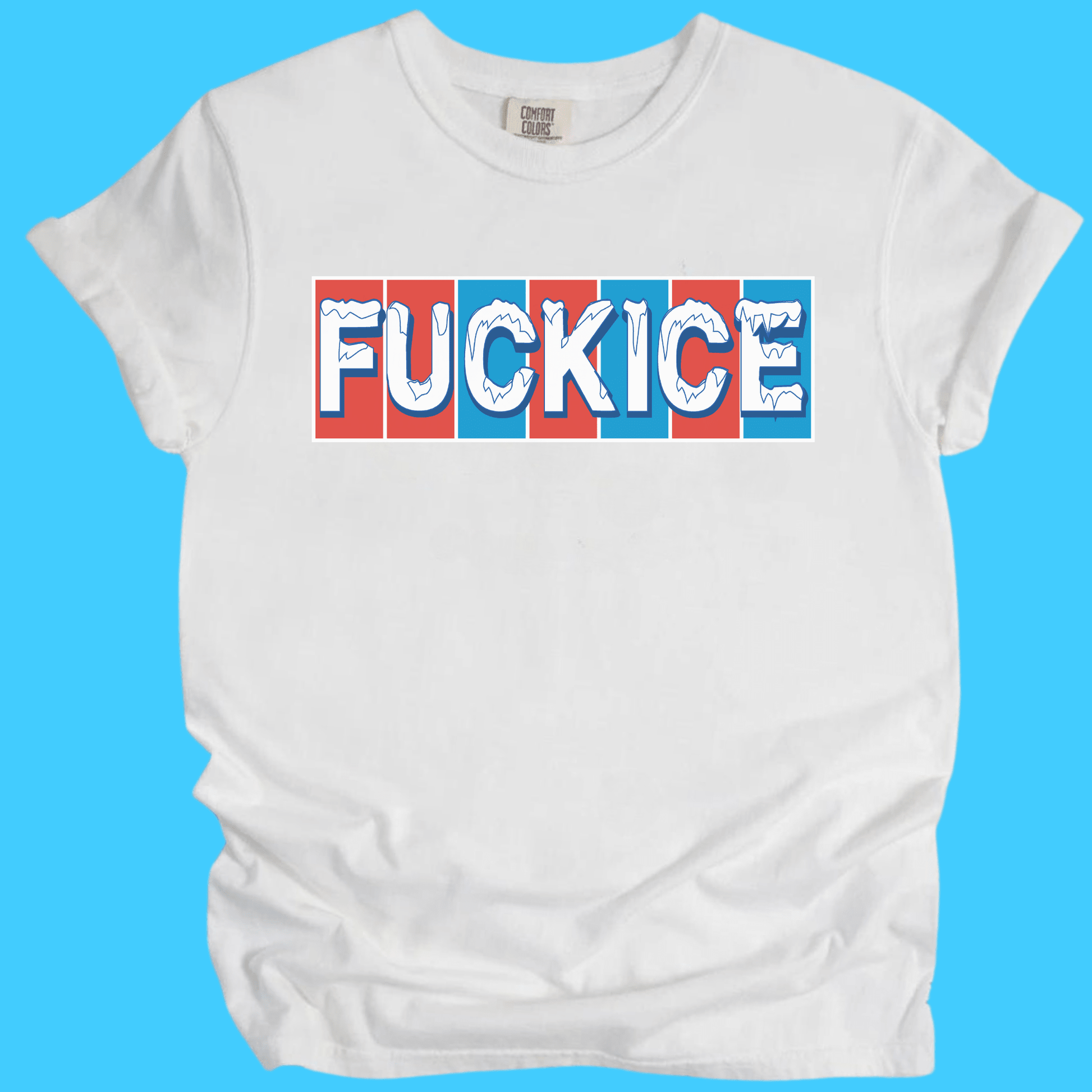 Fuck ICE Graphic T-Shirt — Bold Protest Political Tee - Resist Supply