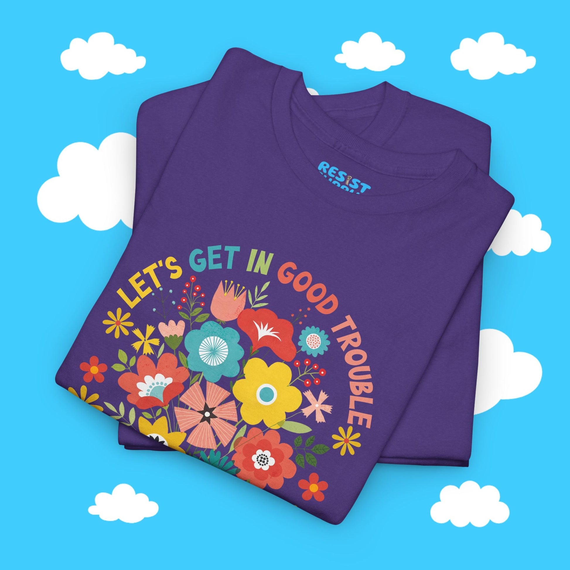 Get In Good Trouble - Necessary Trouble - John Lewis - Resist Supply #