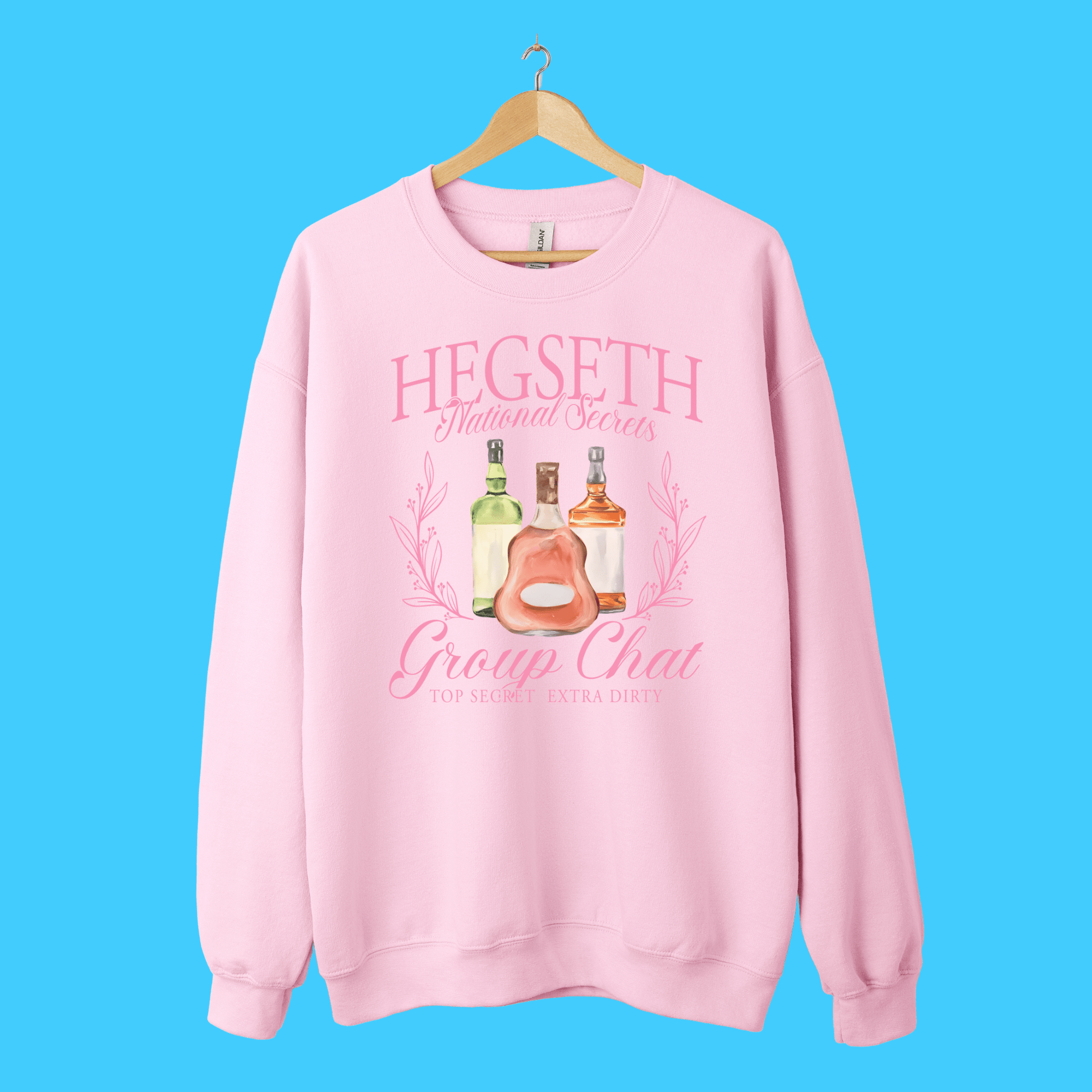 Hegseth Group Chat Sweatshirt - Resist Supply