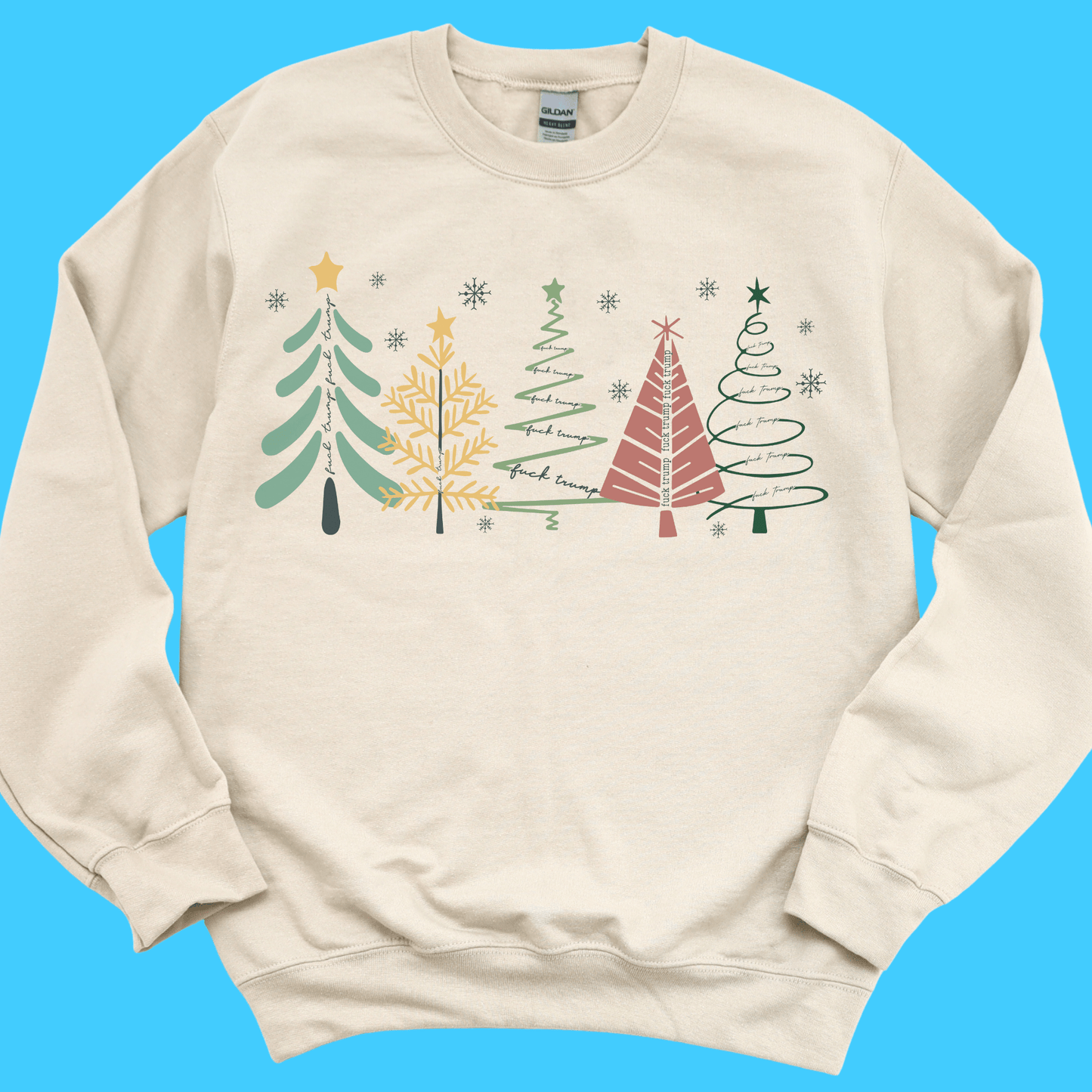 Holiday FDT Trees Sweatshirt - Resist Supply