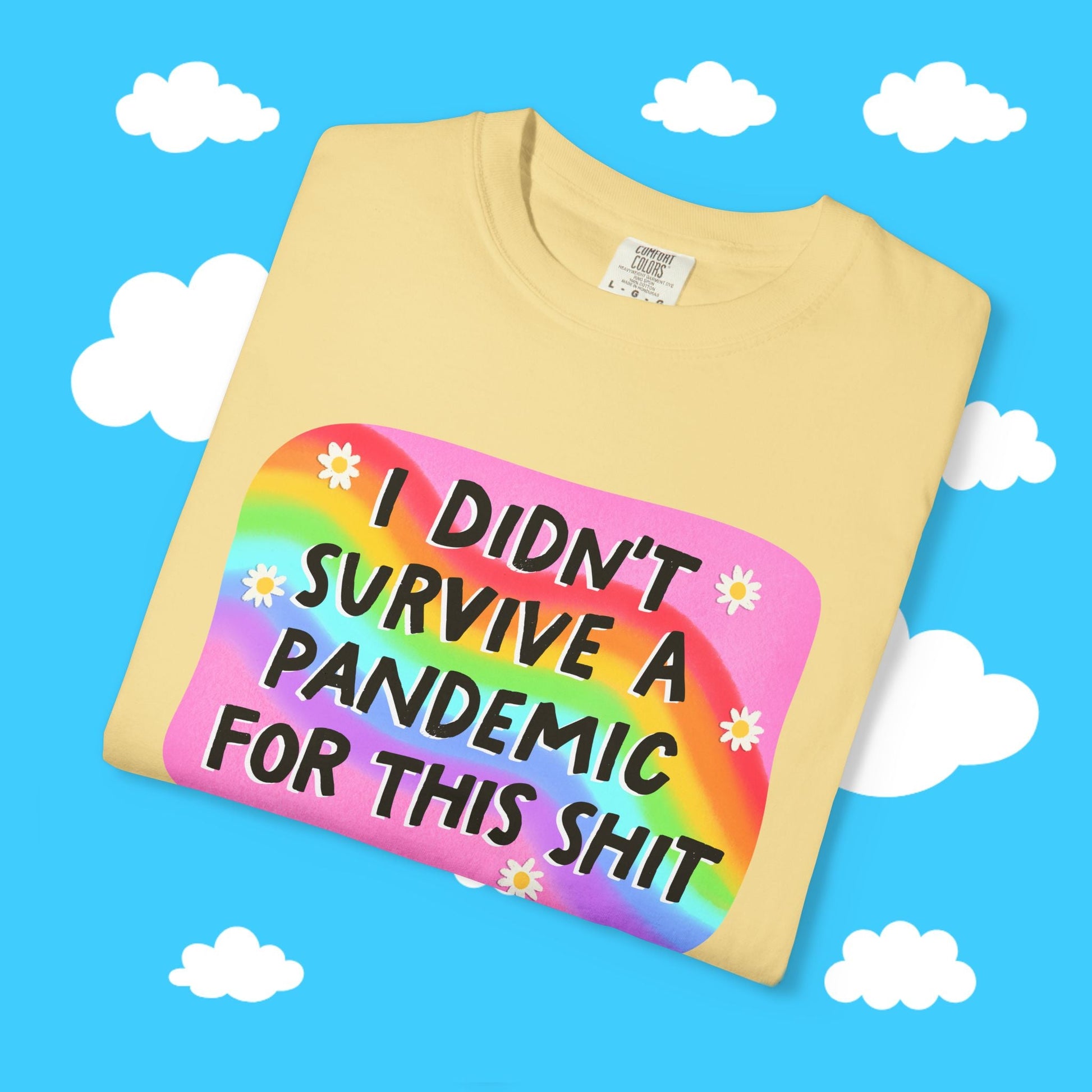I didn't survive the pandemic for this boxy tee - Resist Supply #