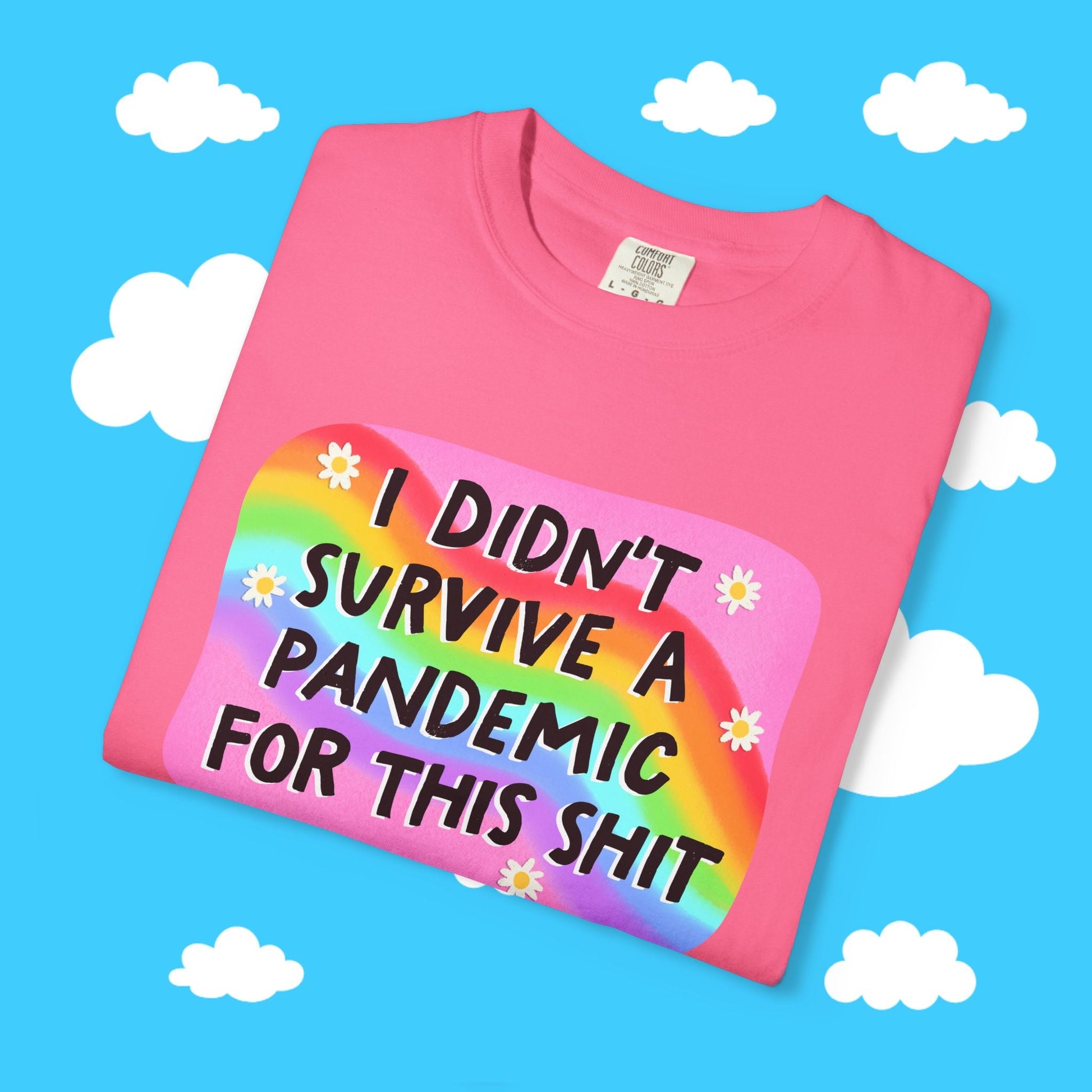 I didn't survive the pandemic for this boxy tee - Resist Supply #