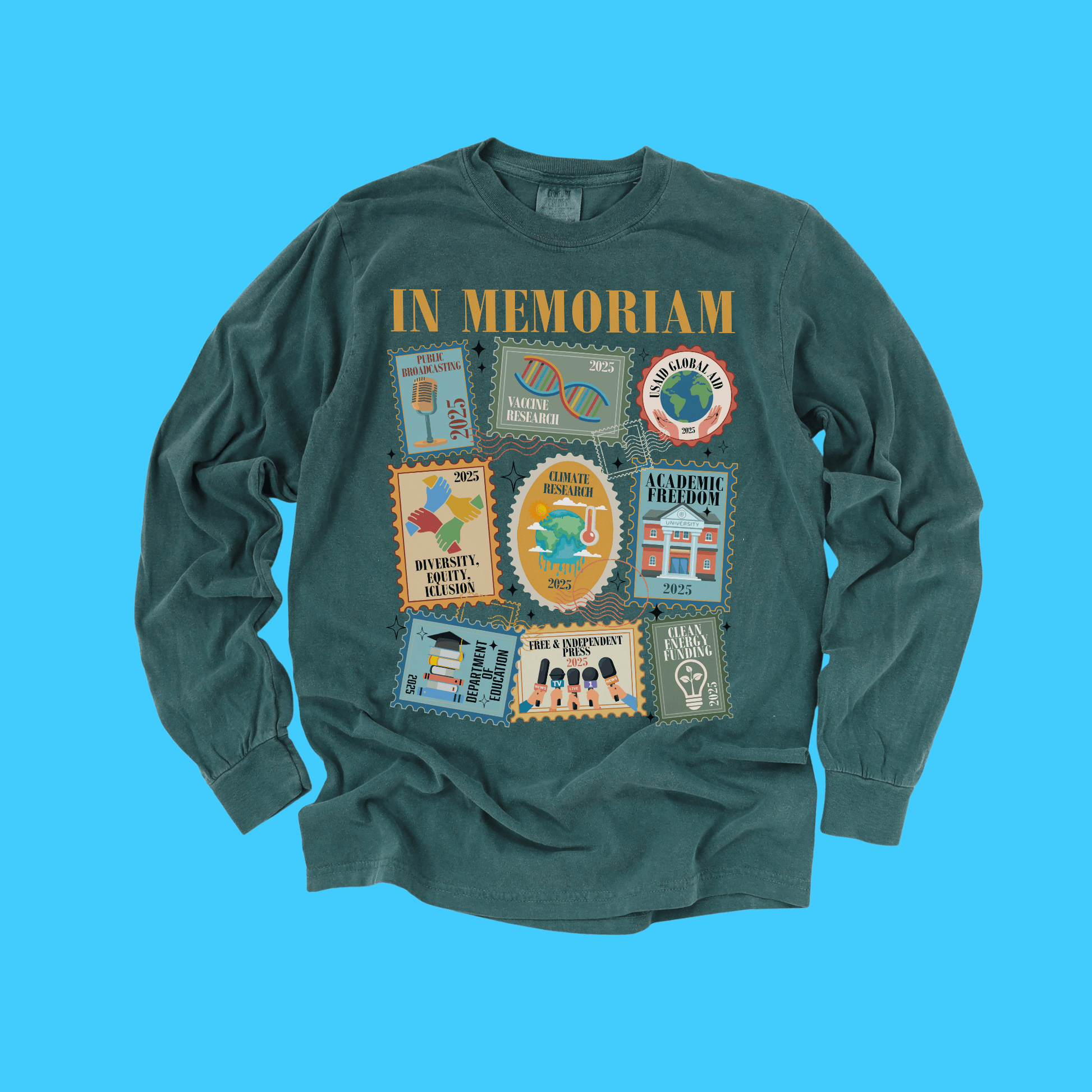 In Memoriam of Better Times Long Sleeve T-Shirt - Resist Supply