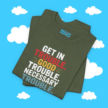 John Lewis Good Trouble Tee - Resist Supply #