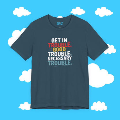 John Lewis Good Trouble Tee - Resist Supply #