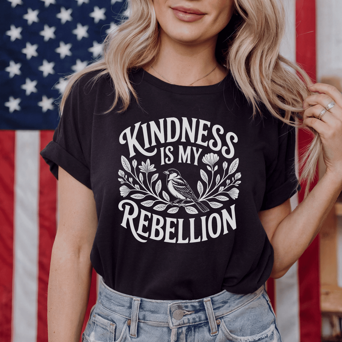Kindness Is My Rebellion T-Shirt - Resist Supply