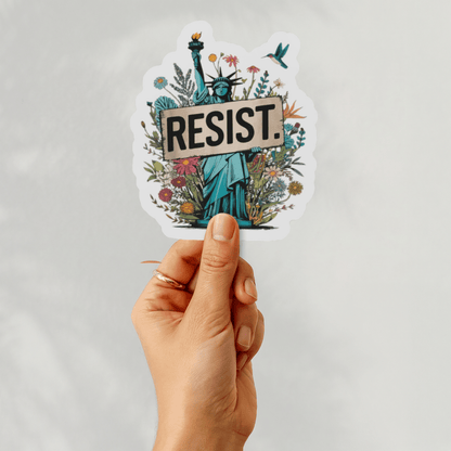 lady liberty sticker - Resist Supply #