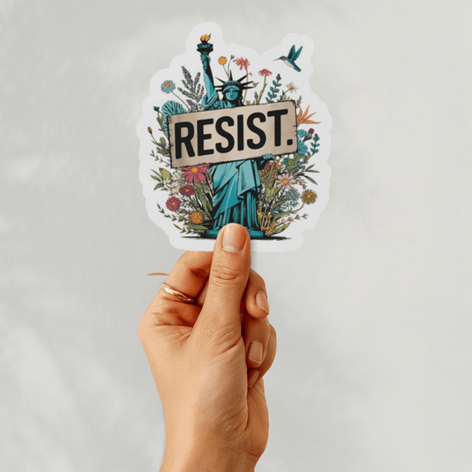 lady liberty sticker - Resist Supply #
