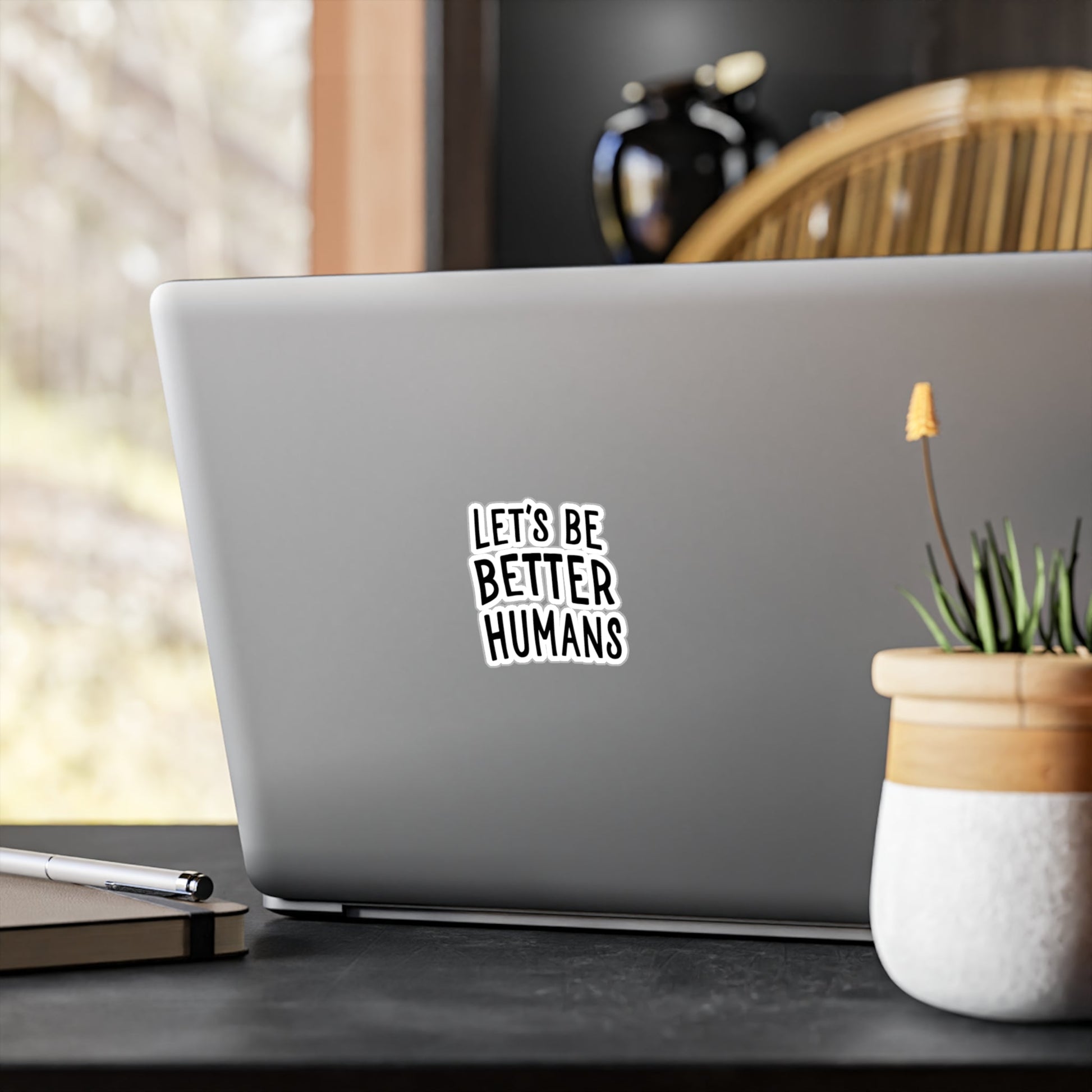 let's be better humans 3"x4" sticker - Resist Supply #