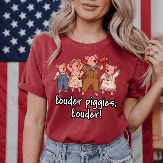 Louder Piggies, Louder! T-Shirt - Resist Supply