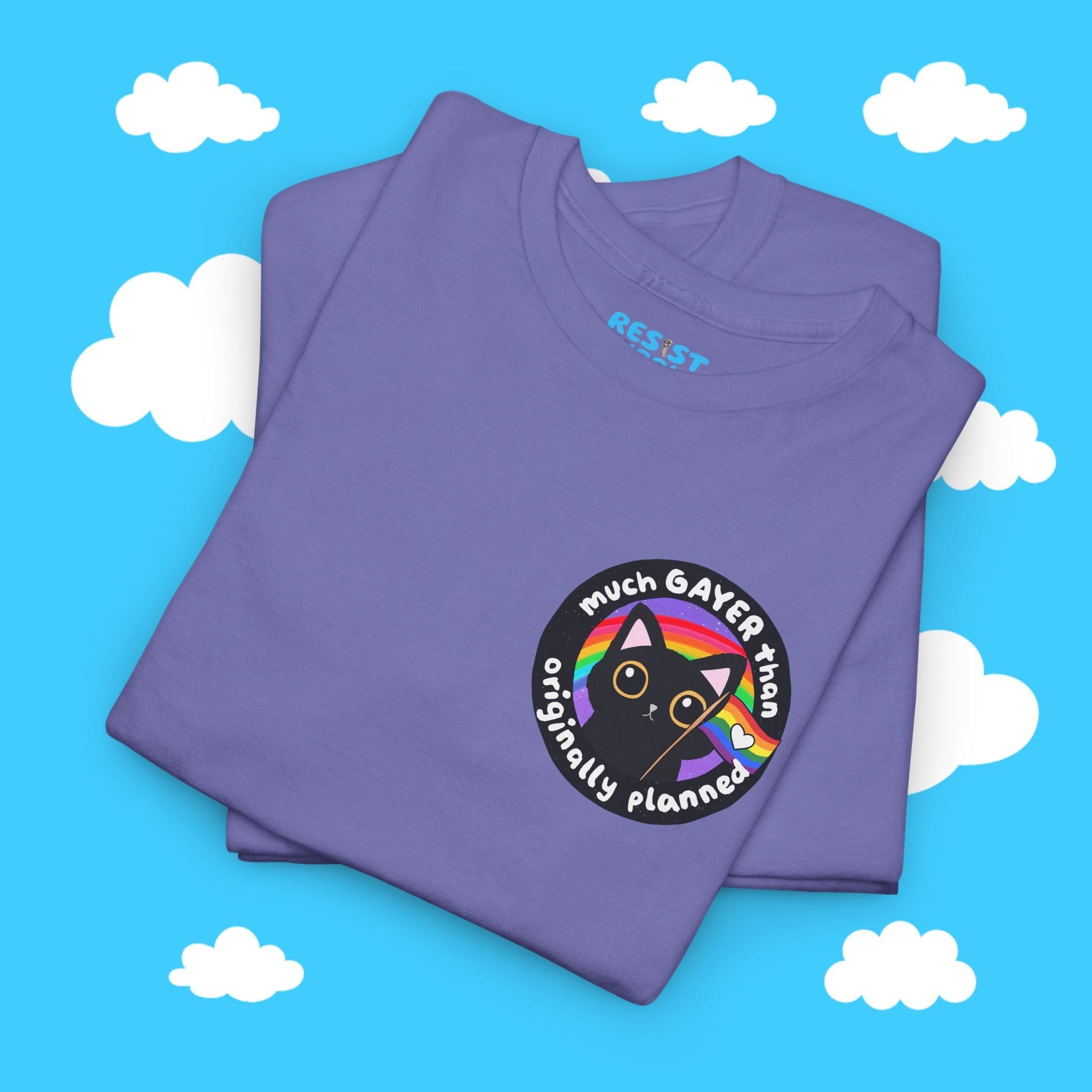 Much Gayer Than Originally Planned Tee - Resist Supply #