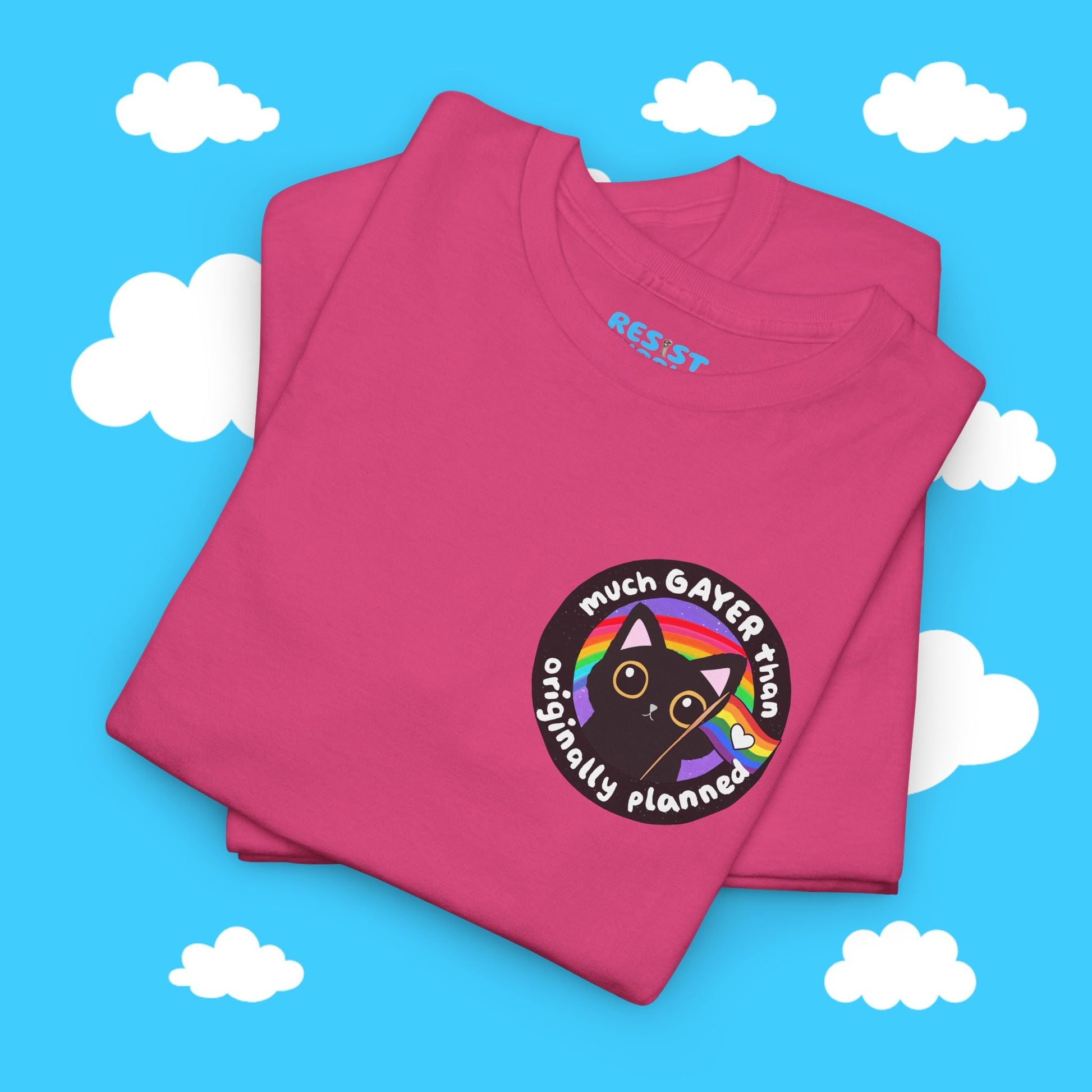 Much Gayer Than Originally Planned Tee - Resist Supply #