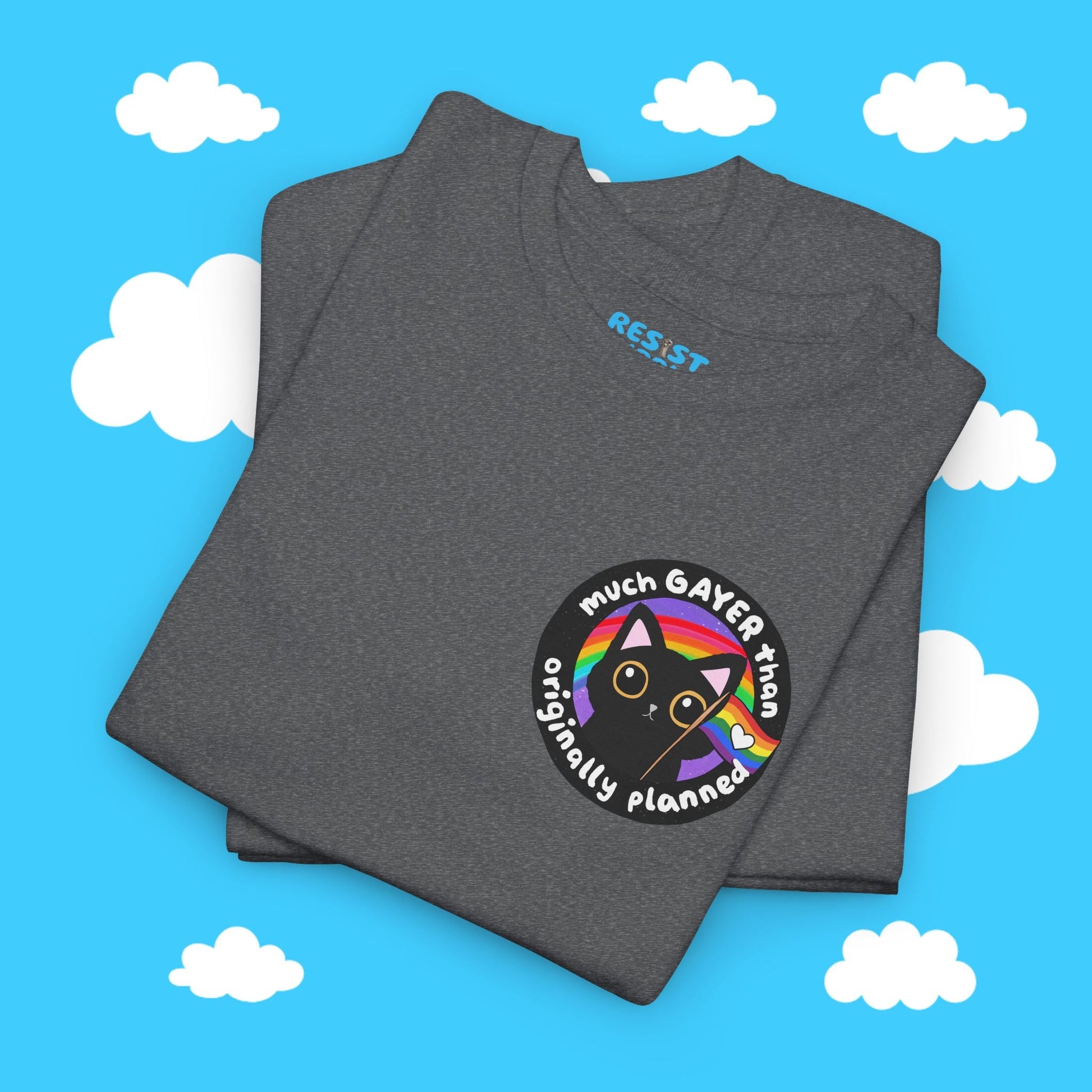 Much Gayer Than Originally Planned Tee - Resist Supply #