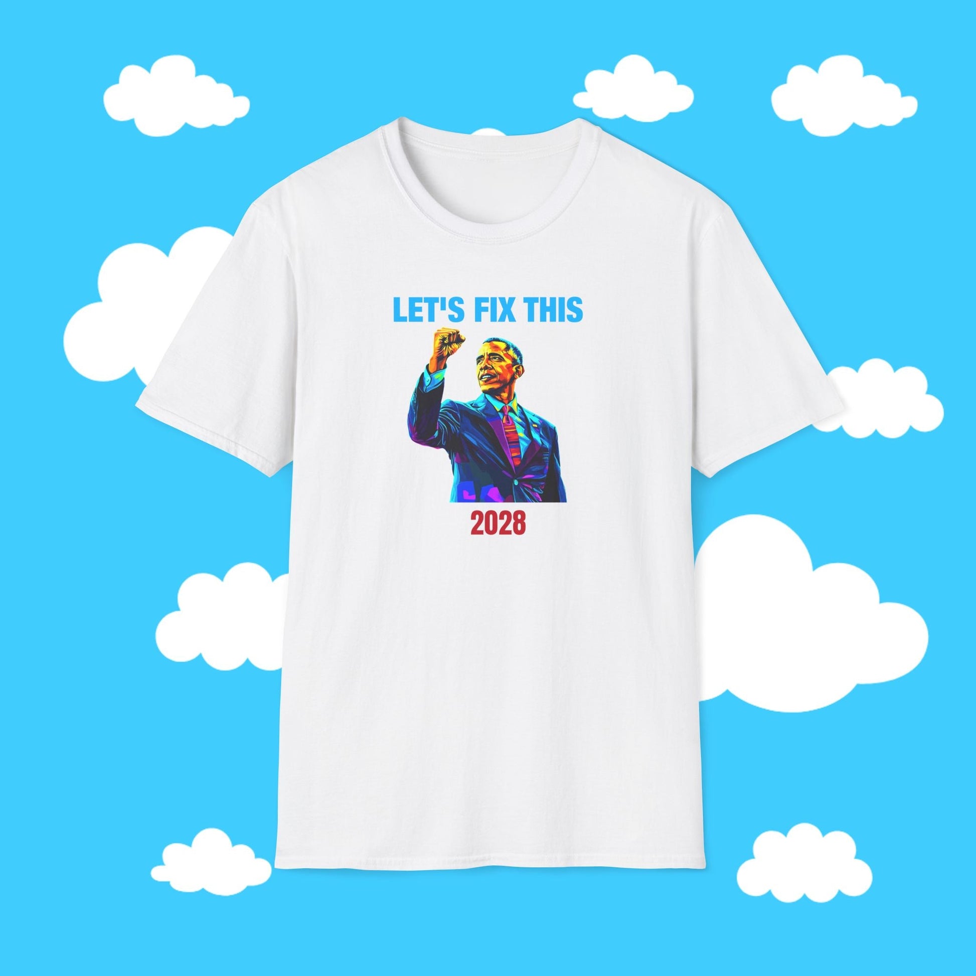 Obama 2028 - Let's Fix This Tee - Resist Supply #