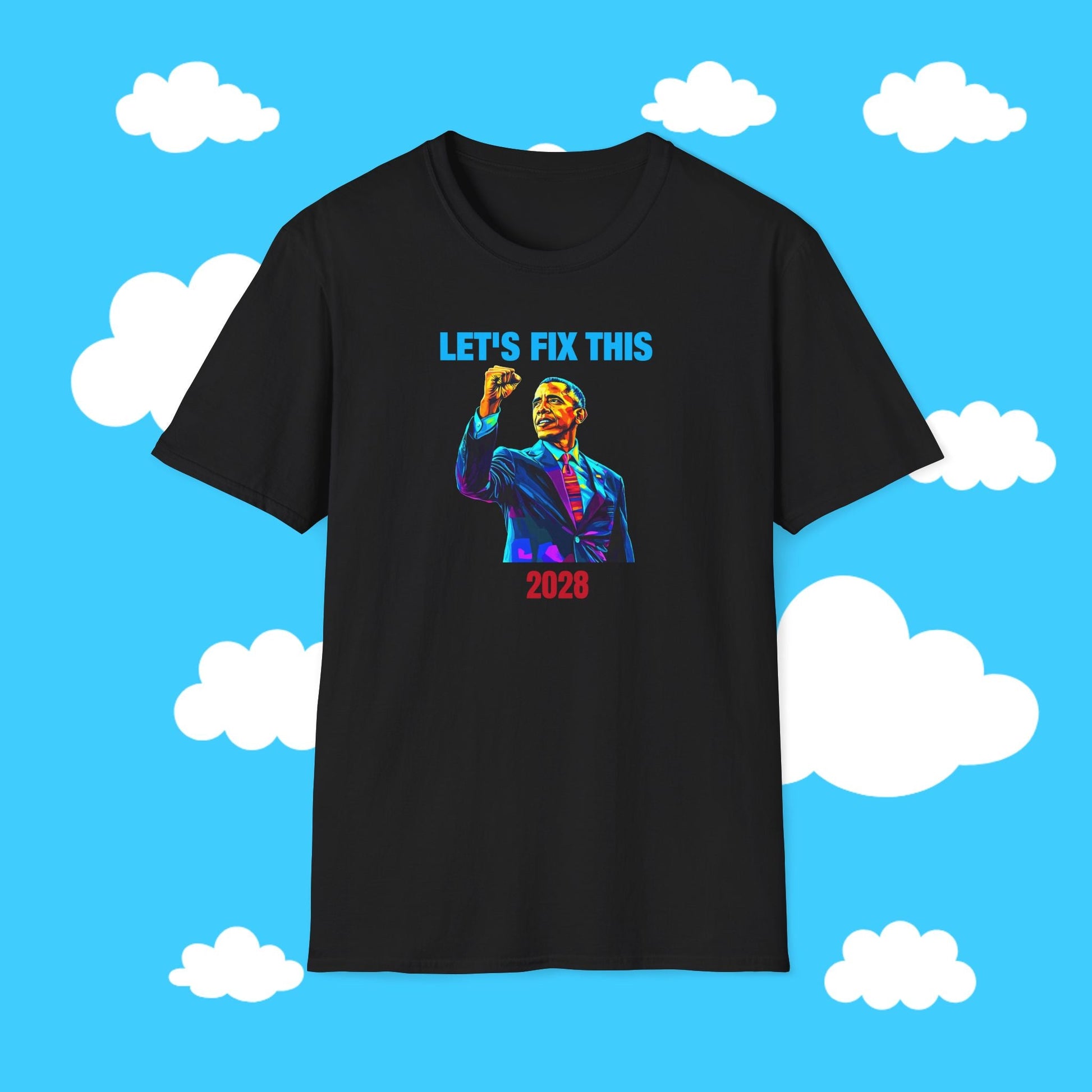 Obama 2028 - Let's Fix This Tee - Resist Supply #