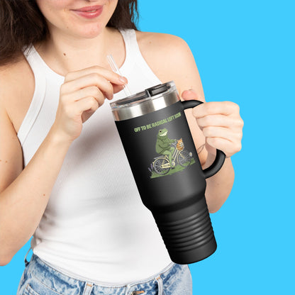 Off to be a radical left scum 40 oz Tumbler - Resist Supply