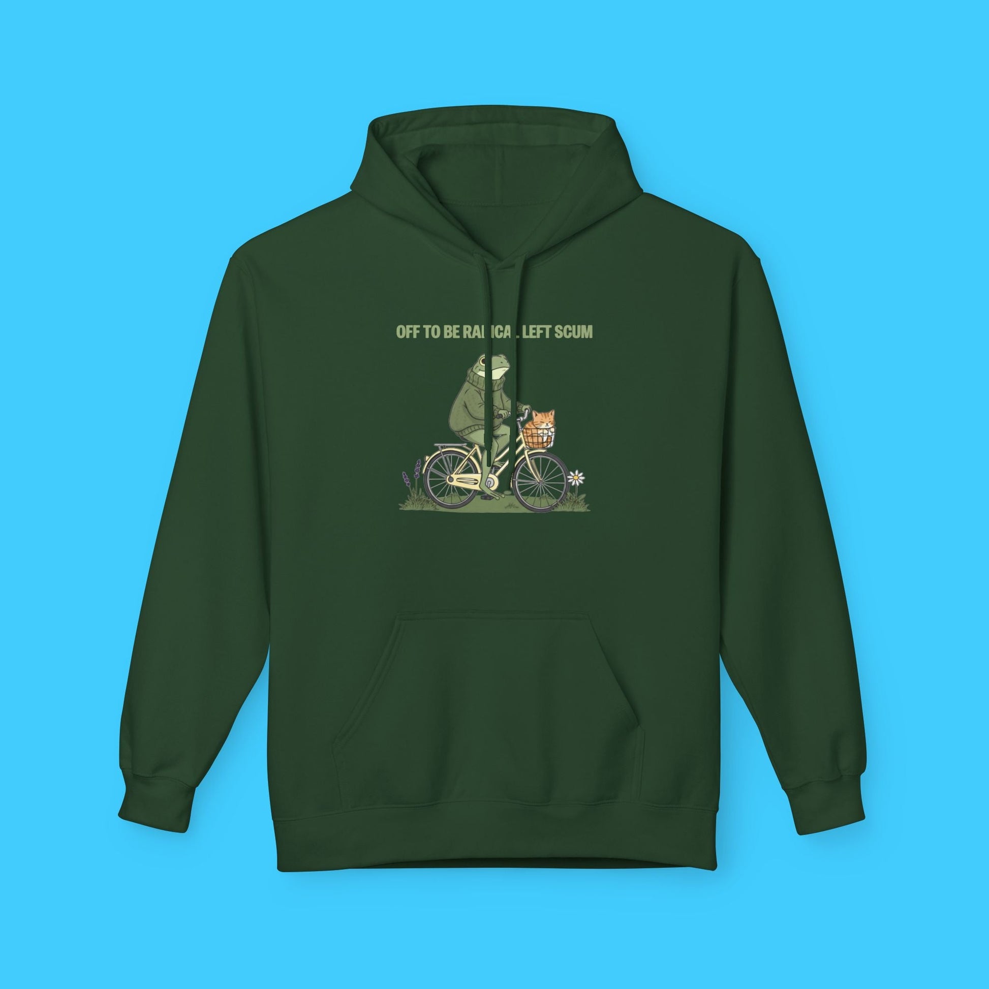 Off To Be Radical Left Scum Hoodie - Resist Supply