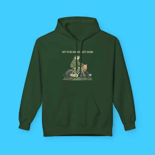 Off To Be Radical Left Scum Hoodie - Resist Supply