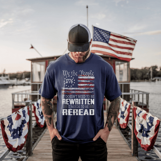 Patriotic 'We The People 1776' T-Shirt - Resist Supply