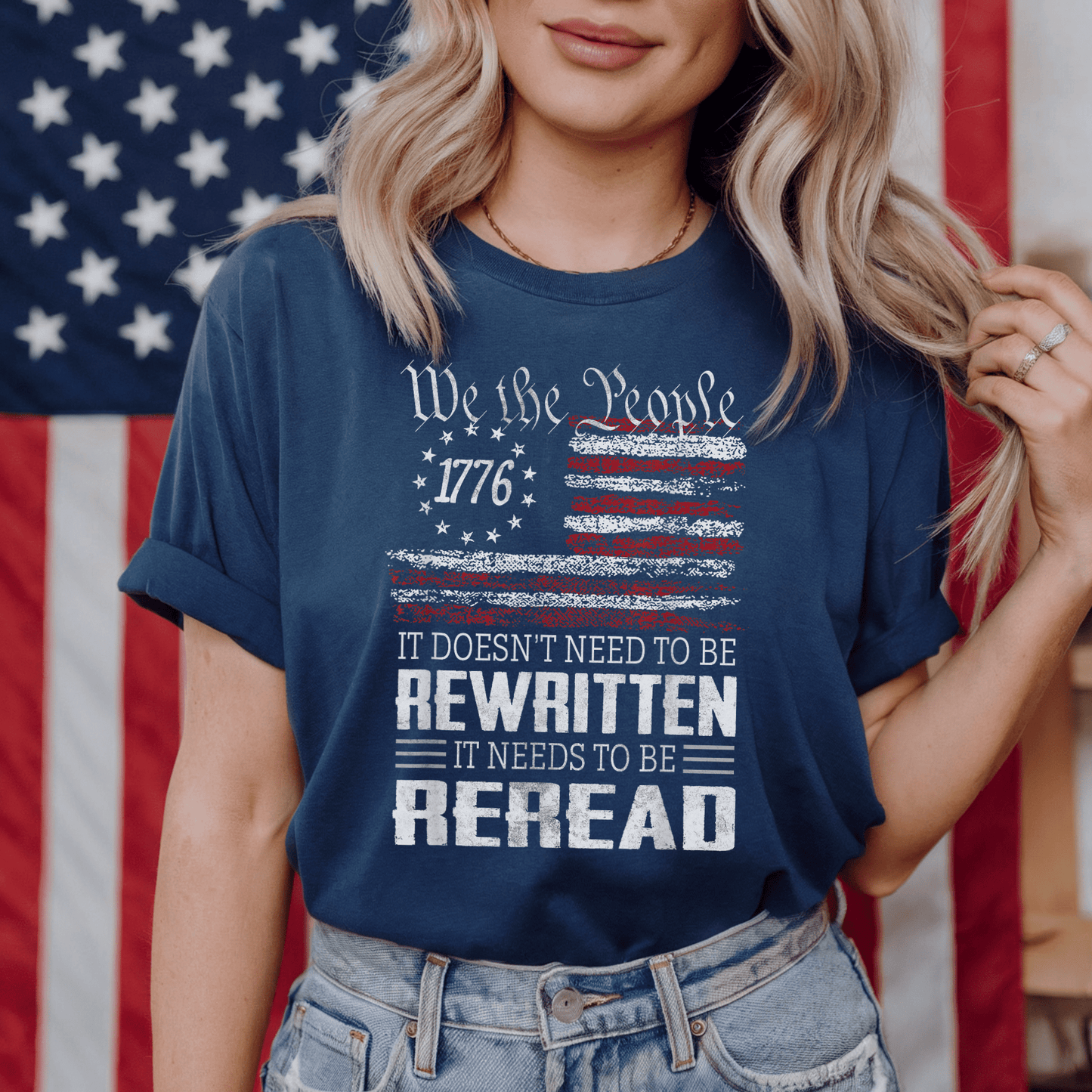 Patriotic 'We The People 1776' T-Shirt - Resist Supply