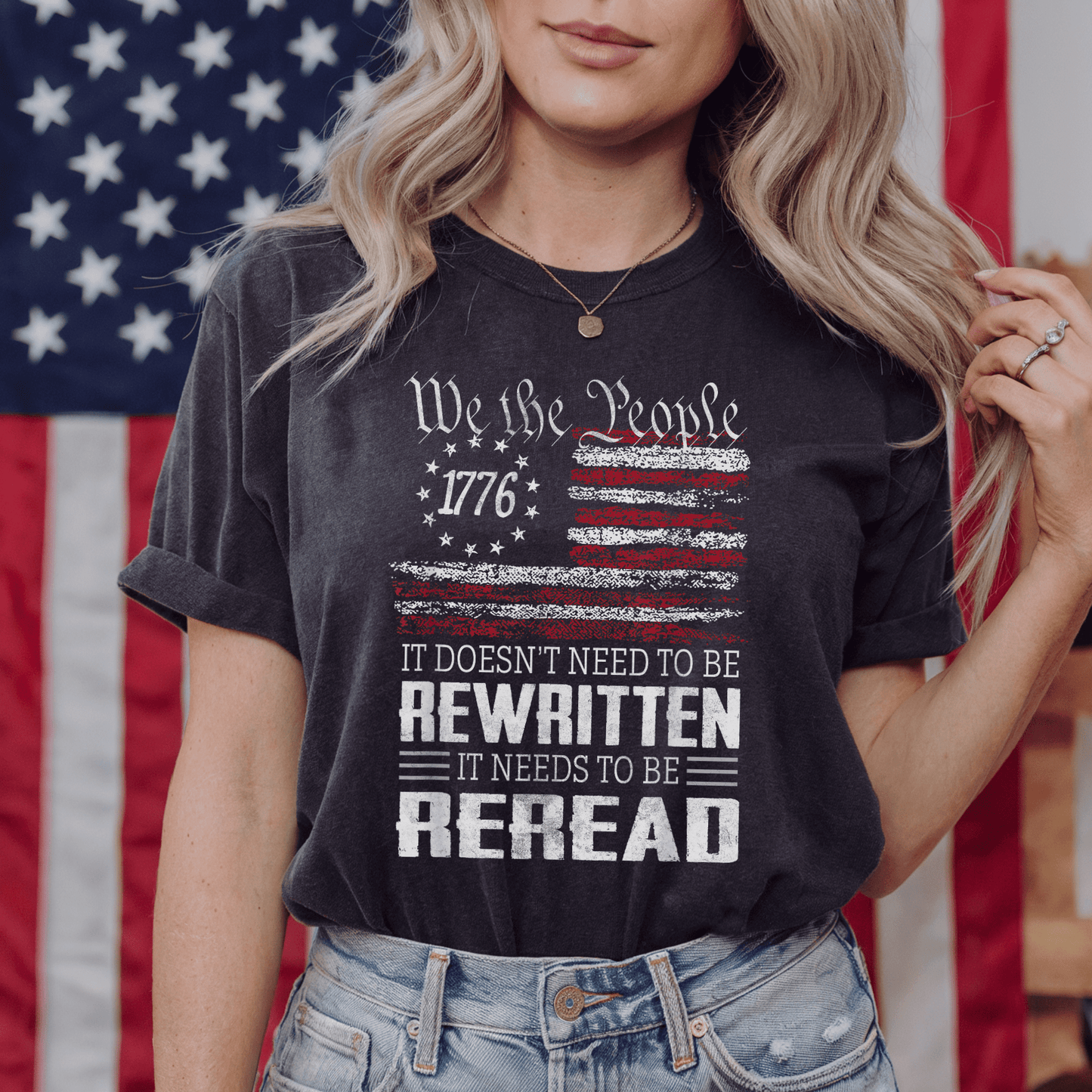 Patriotic 'We The People 1776' T-Shirt - Resist Supply