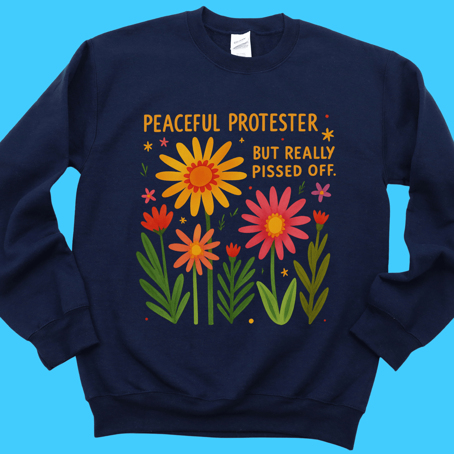 Peaceful Protester Sweatshirt - Resist Supply