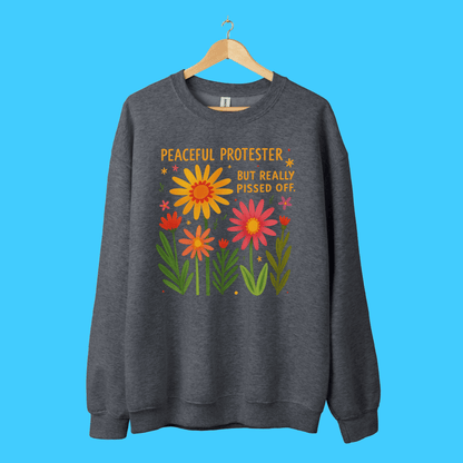 Peaceful Protester Sweatshirt - Resist Supply