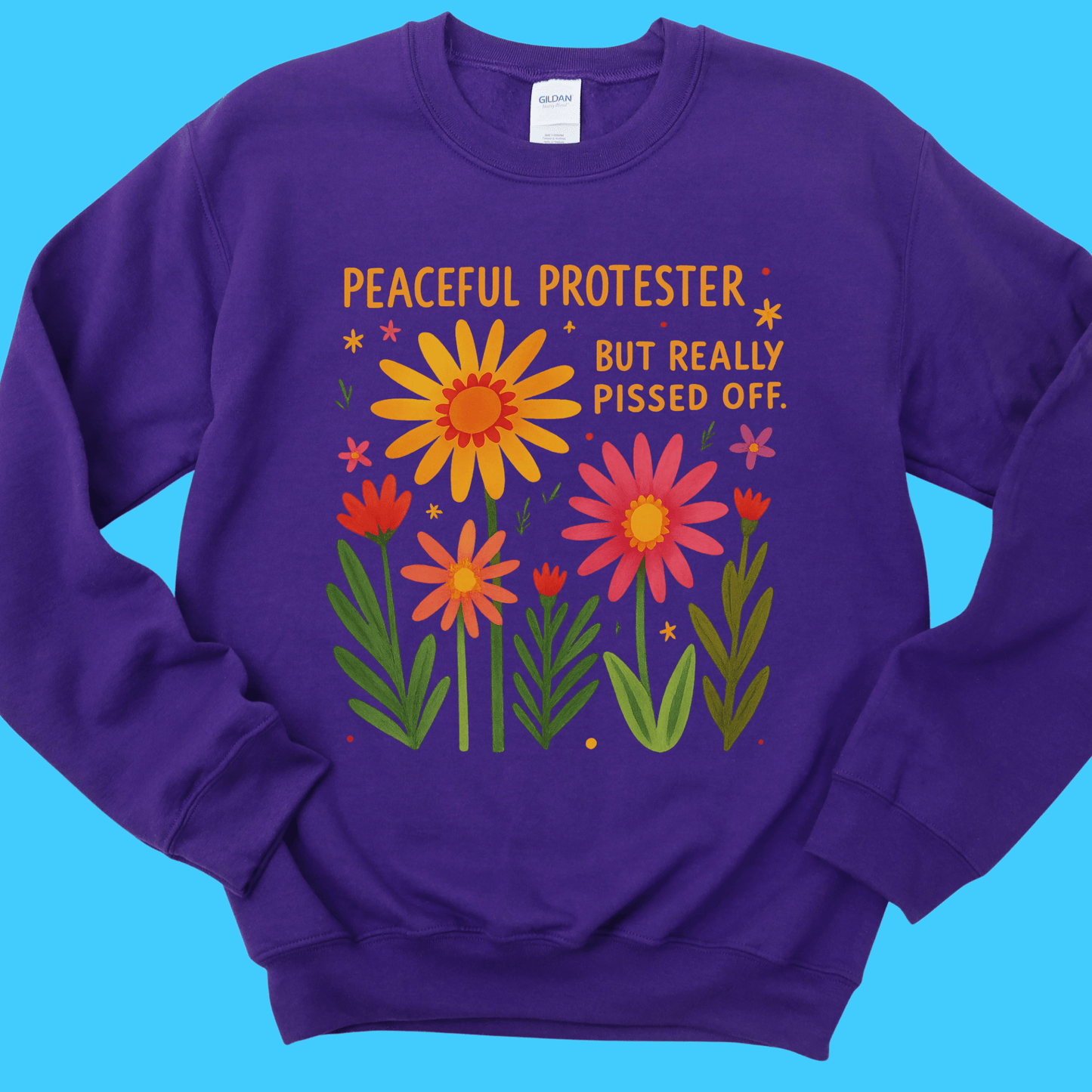 Peaceful Protester Sweatshirt - Resist Supply