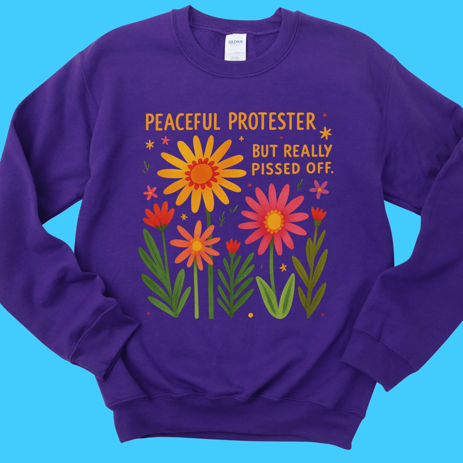 Peaceful Protester Sweatshirt - Resist Supply