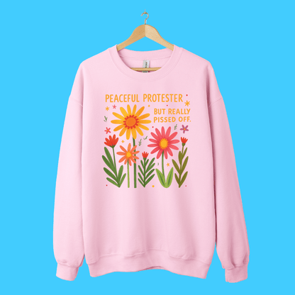 Peaceful Protester Sweatshirt - Resist Supply