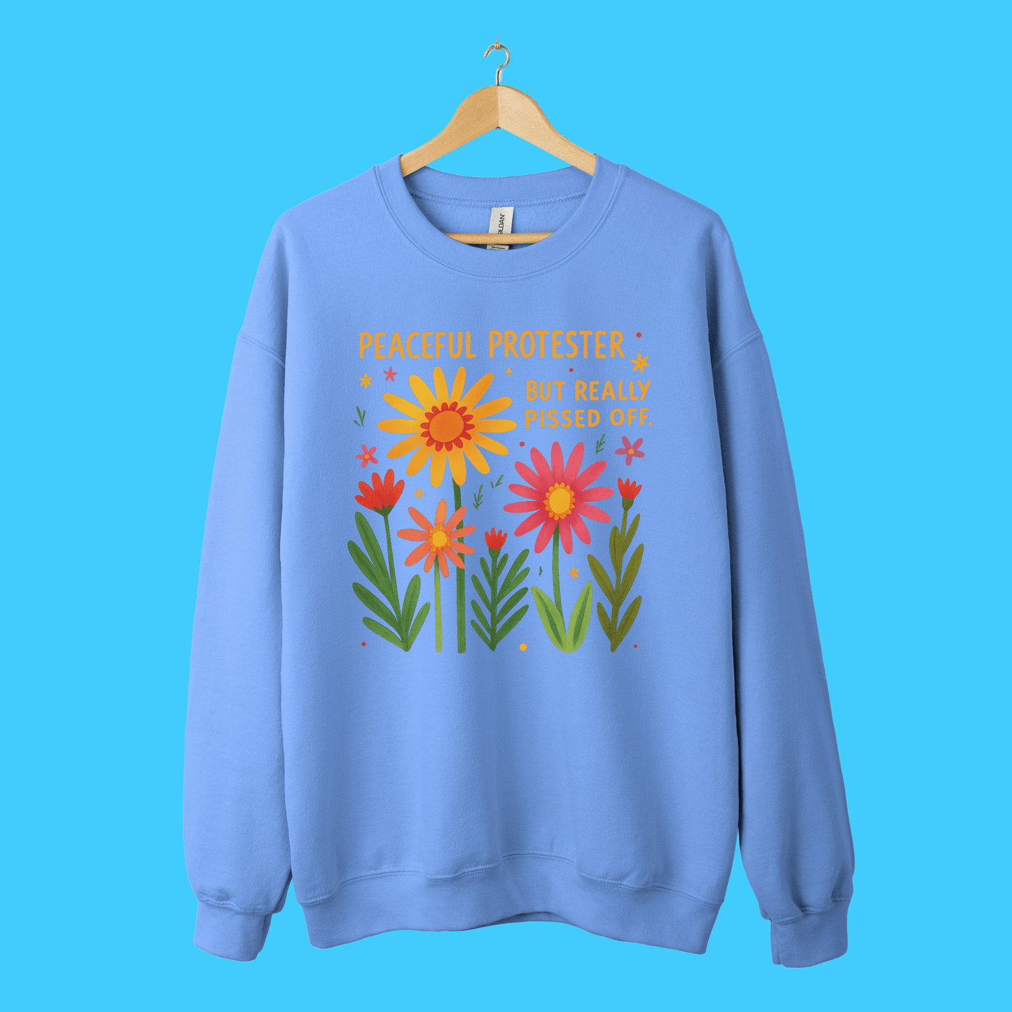 Peaceful Protester Sweatshirt - Resist Supply