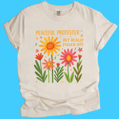 Peaceful Protester Tee - Resist Supply