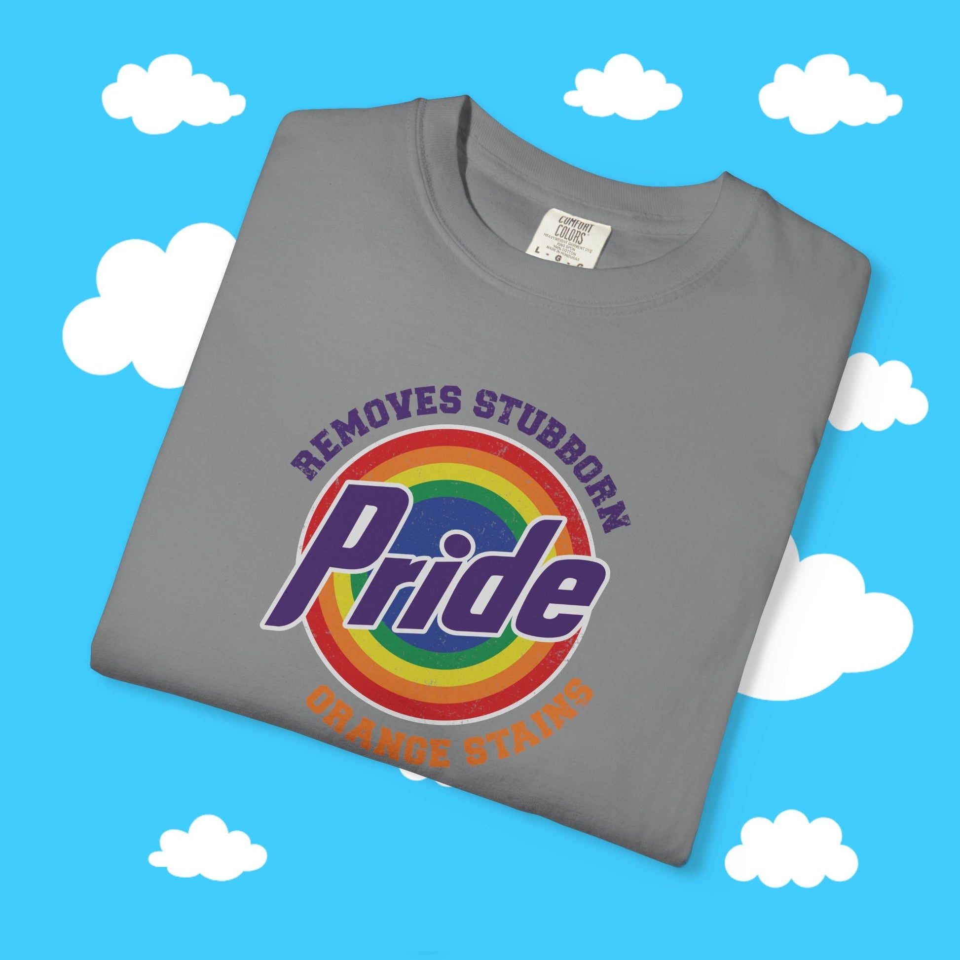 Pride Removes Stubborn Orange Stains - Resist Supply #