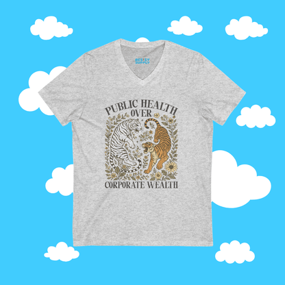 public health over corporate wealth - Resist Supply #