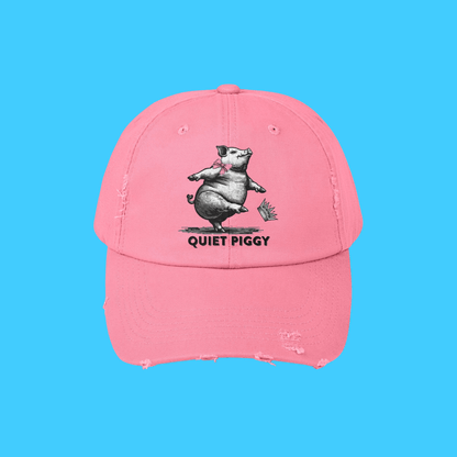 Quiet Piggy Baseball Hat - Resist Supply