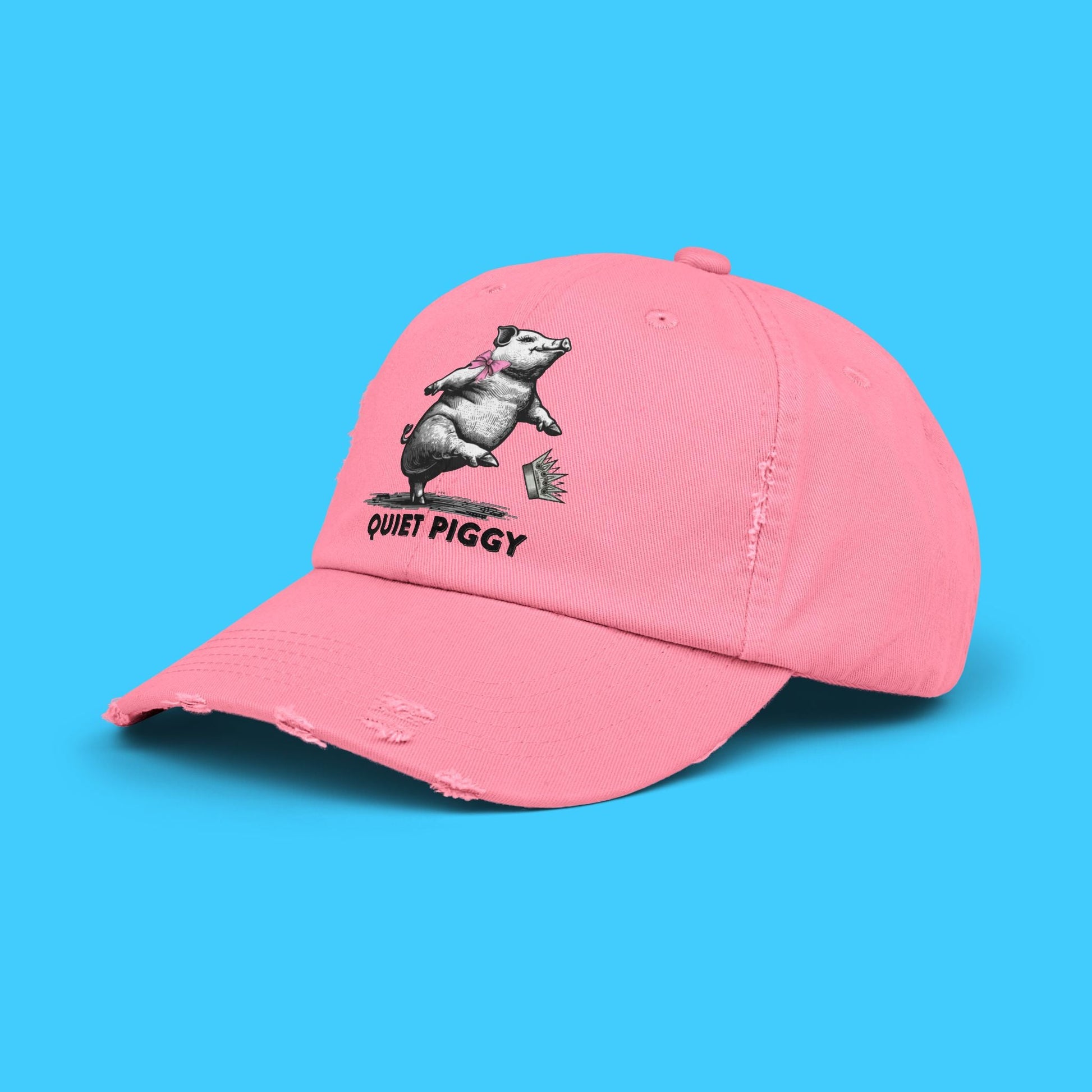Quiet Piggy Baseball Hat - Resist Supply