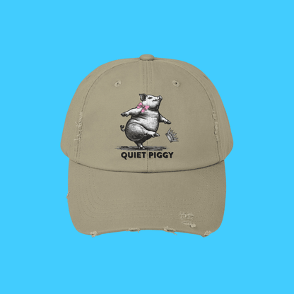 Quiet Piggy Baseball Hat - Resist Supply