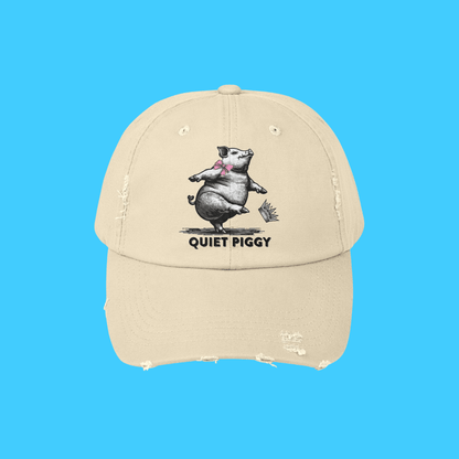 Quiet Piggy Baseball Hat - Resist Supply