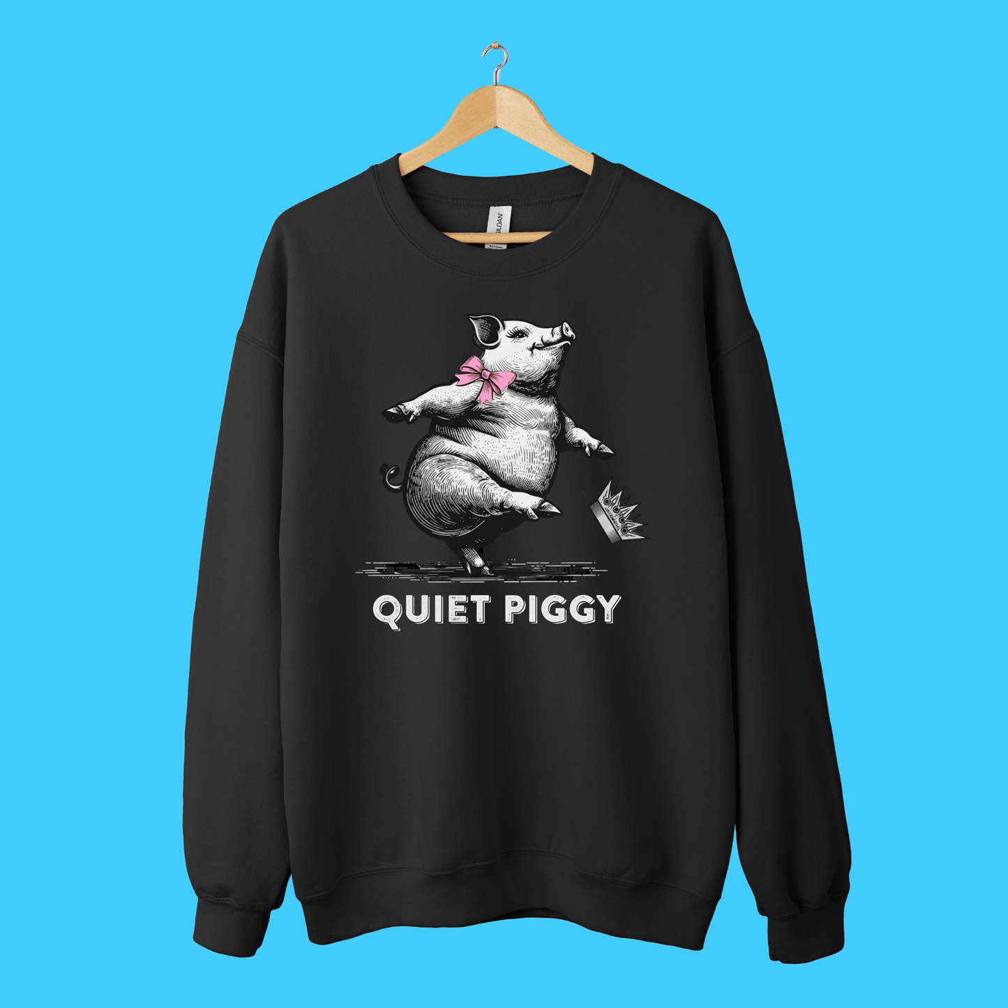 Quiet Piggy Sweatshirt - Resist Supply