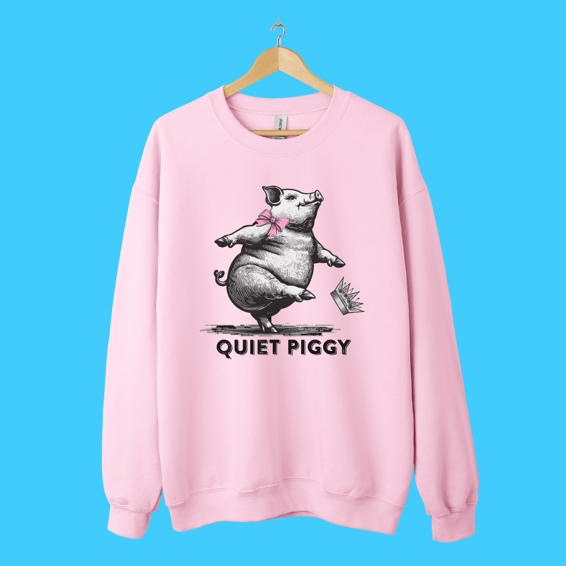 Quiet Piggy Sweatshirt - Resist Supply