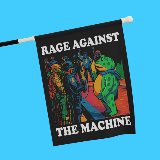 Rage Against The Machine Garden Banner - Resist Supply