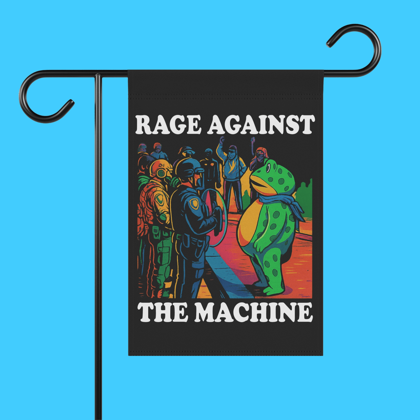 Rage Against The Machine Garden Banner - Resist Supply
