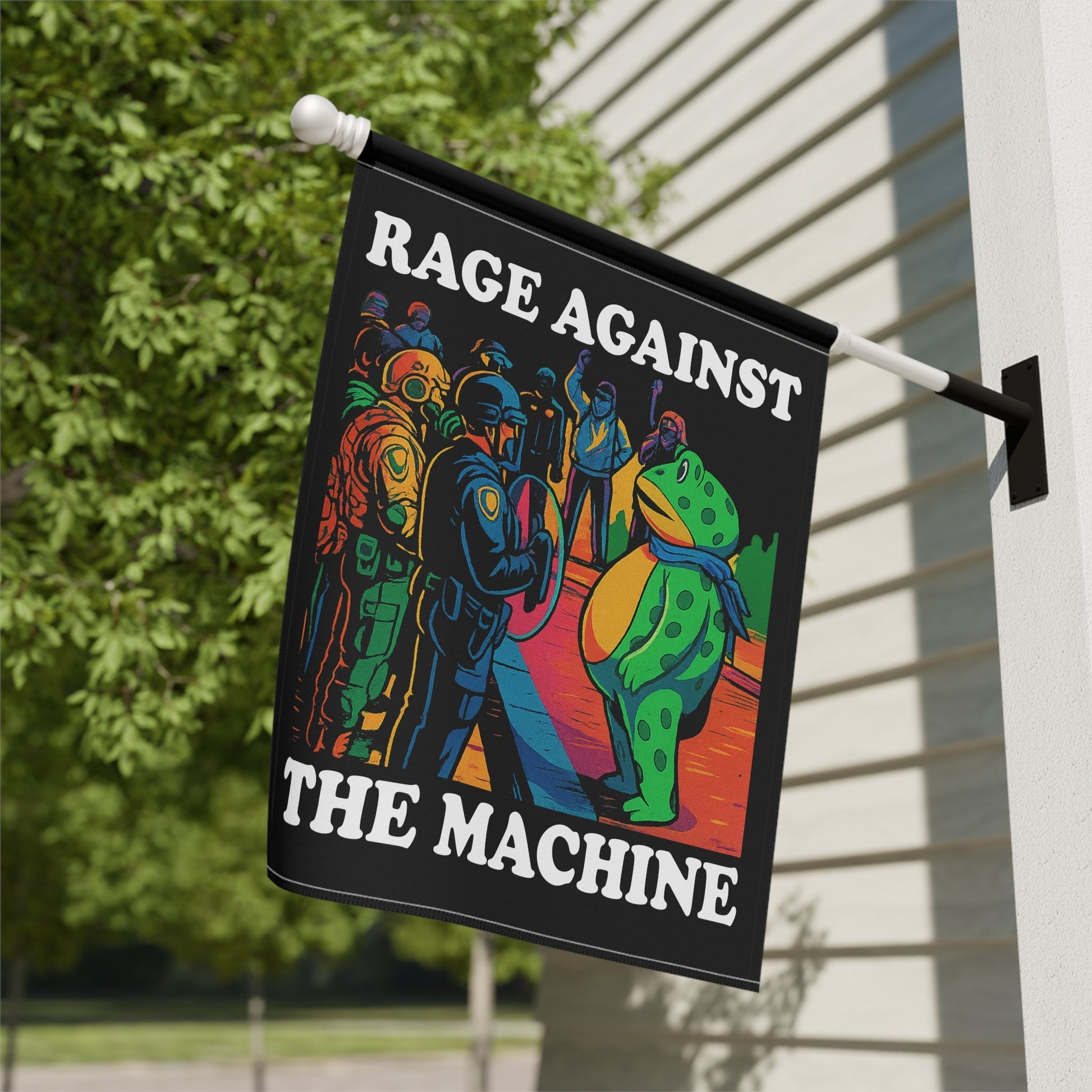 Rage Against The Machine Garden Banner - Resist Supply