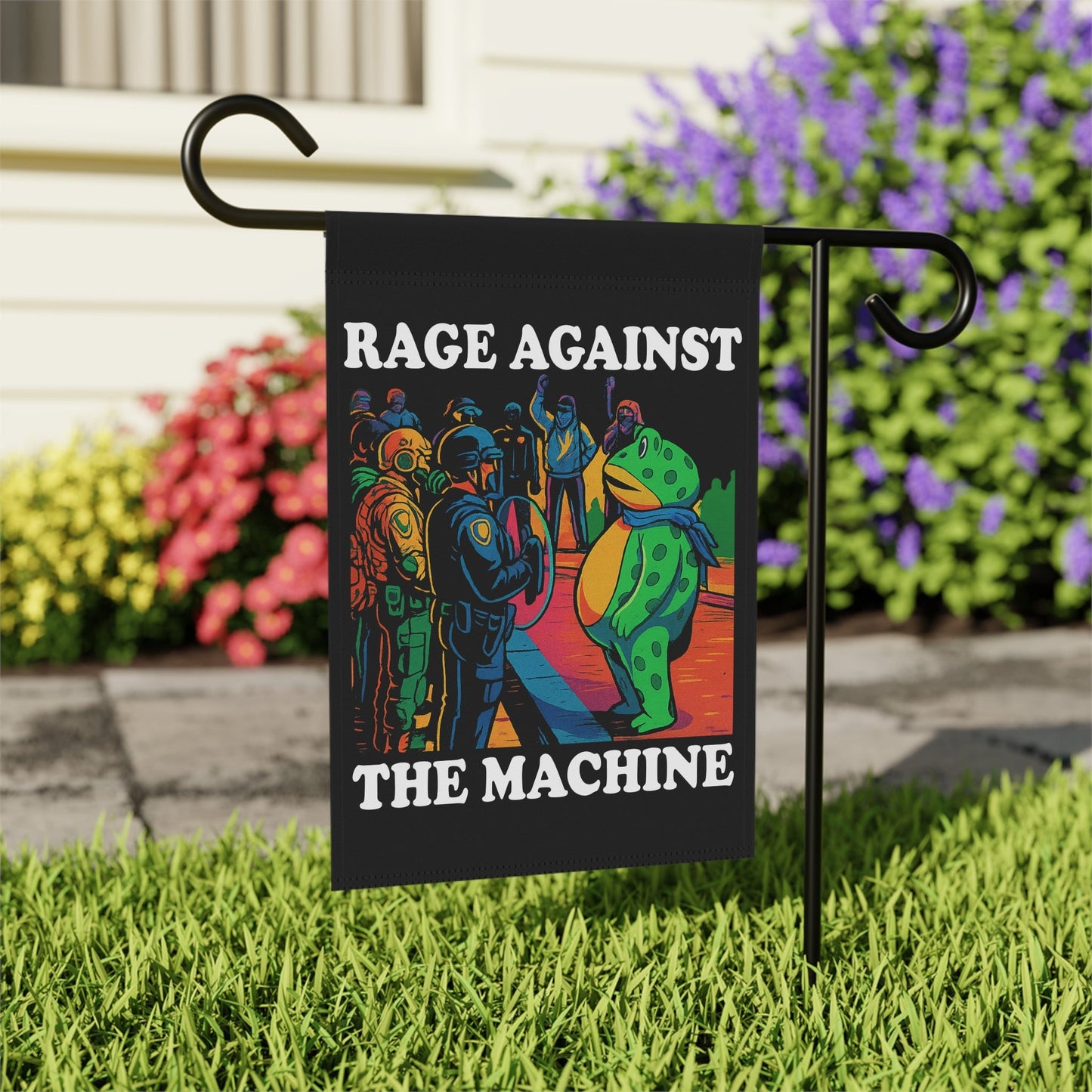 Rage Against The Machine Garden Banner - Resist Supply