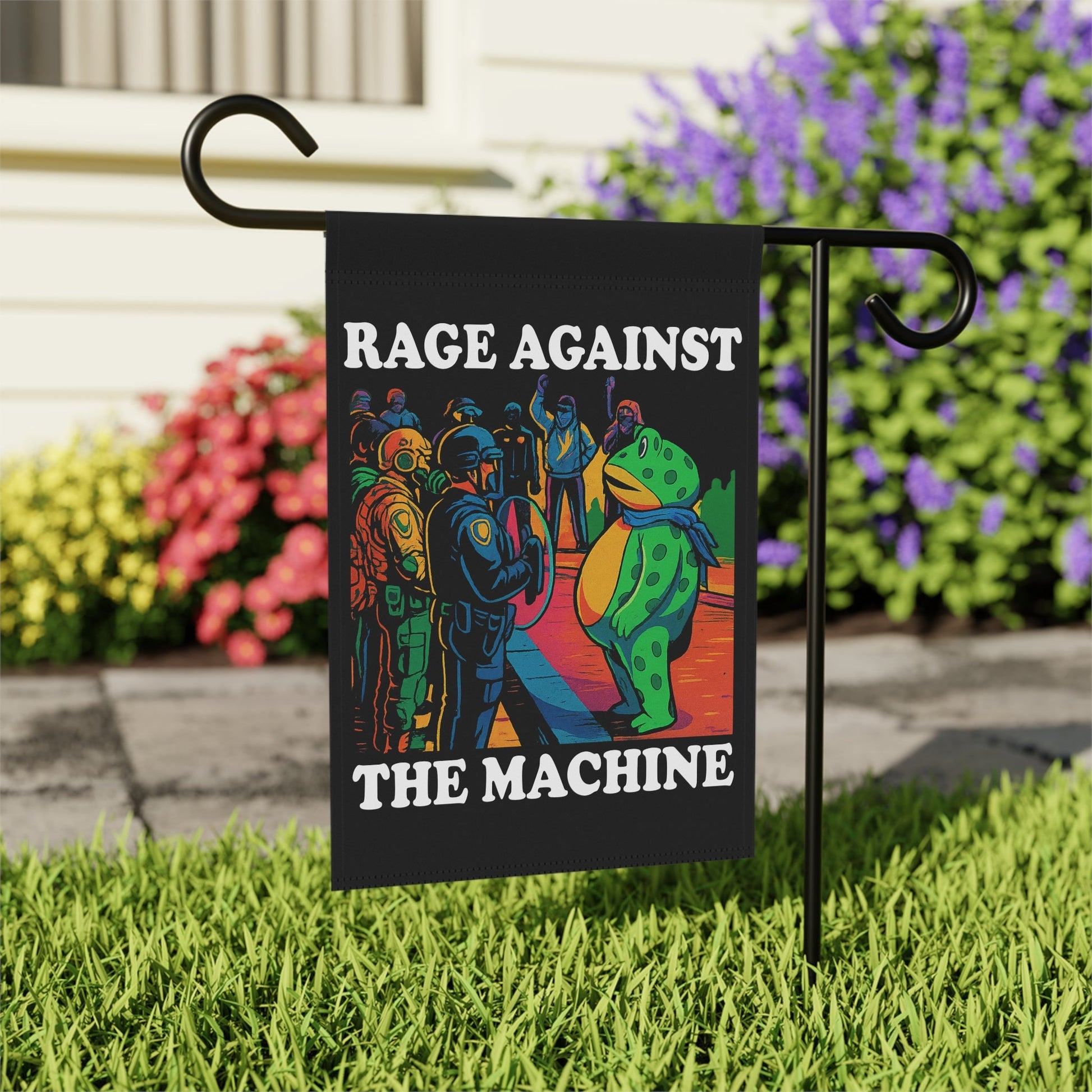 Rage Against The Machine Garden Banner - Resist Supply