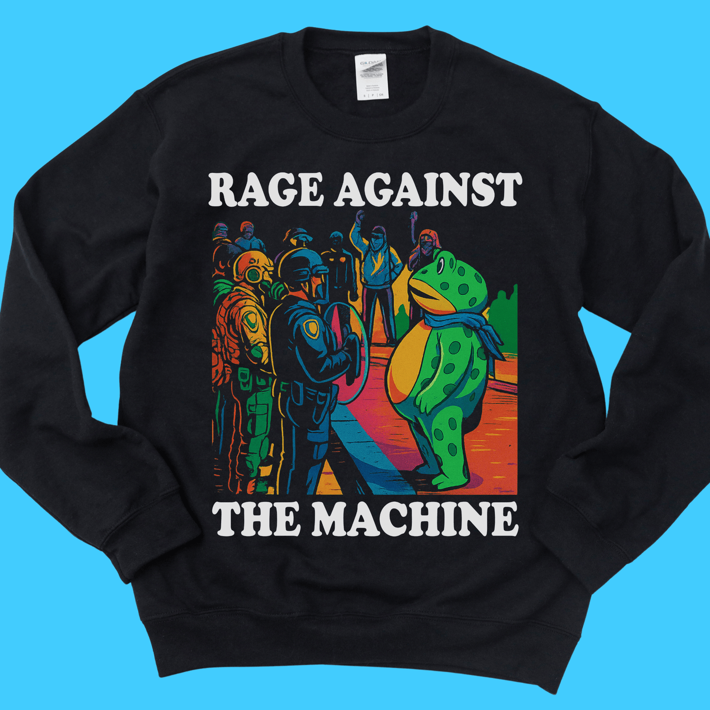 Rage Against The Machine Retro Sweatshirt - Resist Supply