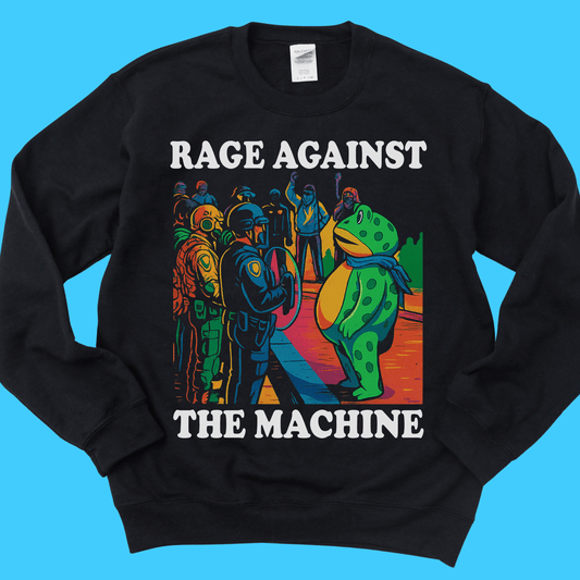 Rage Against The Machine Retro Sweatshirt - Resist Supply